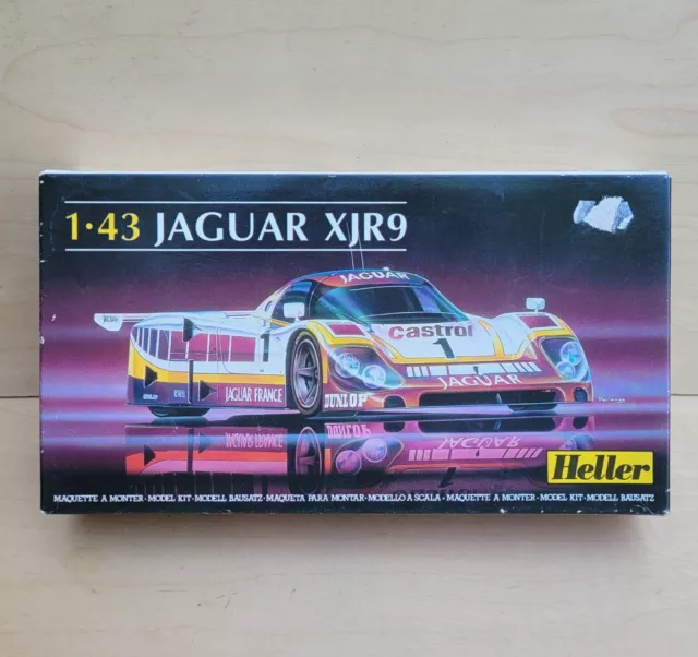 maquette heller 1/43 JAGUAR XJR9