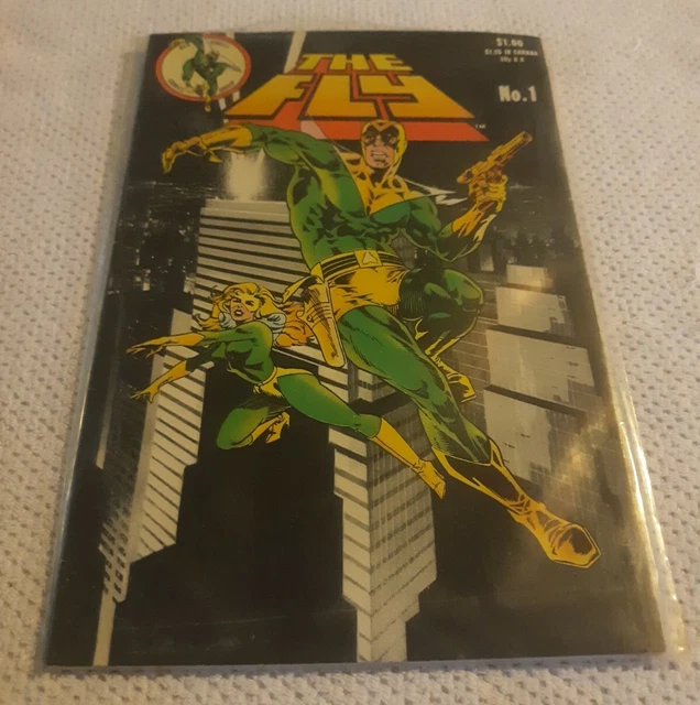 The Fly #1 1983 Red Circle Comics Comic Book! Nice Rare Comic Kept In Plastic!