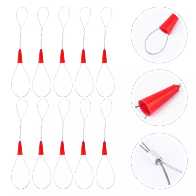 10 PCS THREADER Steel Wire Cable Fish Tape Fixing Tool Puller $14.83 -  PicClick AU