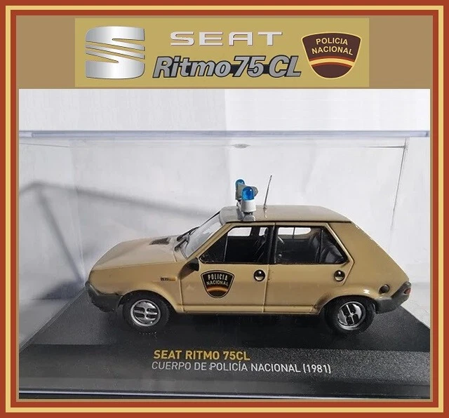 Fiat Ritmo 75 Cl 1981 Cuerpo De Policia Nacional (Espagne) 1/43