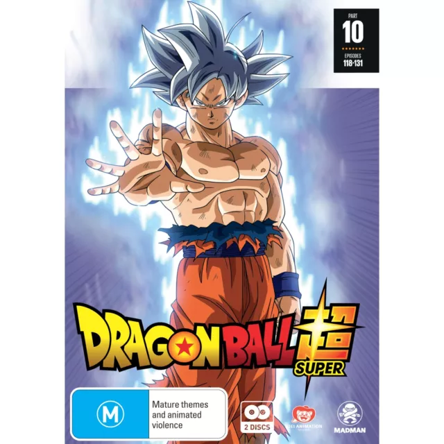 Dragon Ball Super Collection Complete 10 Pack DVD New Sealed 1-131 Episode