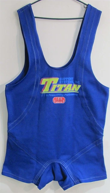 Titan Centurion NXG Super Plus Squat Suit Size 52 W/S Blue (Lightly Used)