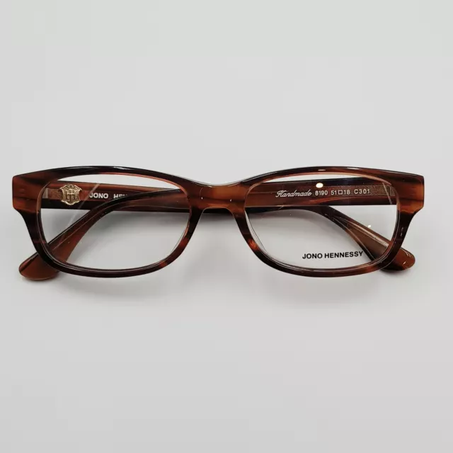 JONO HENNESSY Australia Unisex Mens Womens 8190 / 301 Brown Glasses Frames 51/18