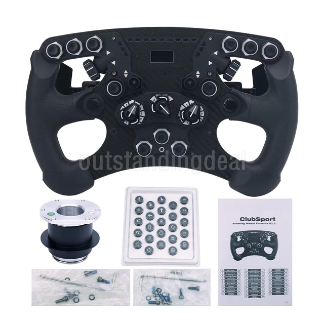 Club Racing Wheel CLUBSPORT WHEEL FORMULA V2.5 SIM Racing Wheel Steering Wheel for ...