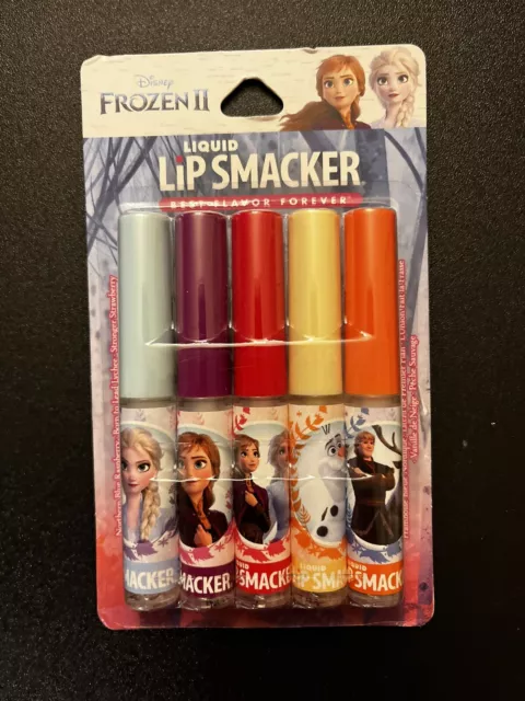 Disney Frozen 2 Liquid Lip Smacker Lip Gloss Set 5 Count ❄️❄️ NEW!!