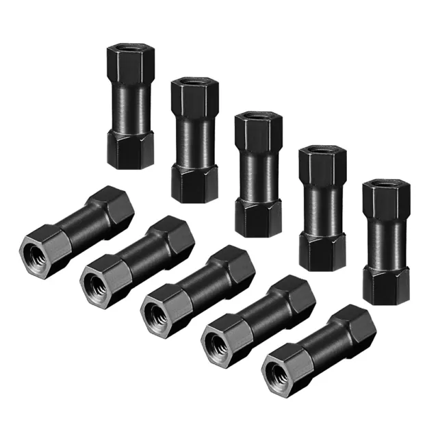 entretoise aluminium hexagonal Colonne M3x15mm FPV Quadcopter noir 10Pcs