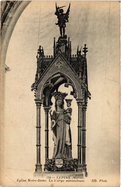 CPA AK LEPINE Église N.-D. La Vierge miraculeuse (491650)