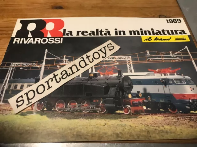 RIVAROSSI  CATALOGO HO-N 1989 LINEA AEREA PRODUZIONE "IL TRENO" PAG.6  (re)