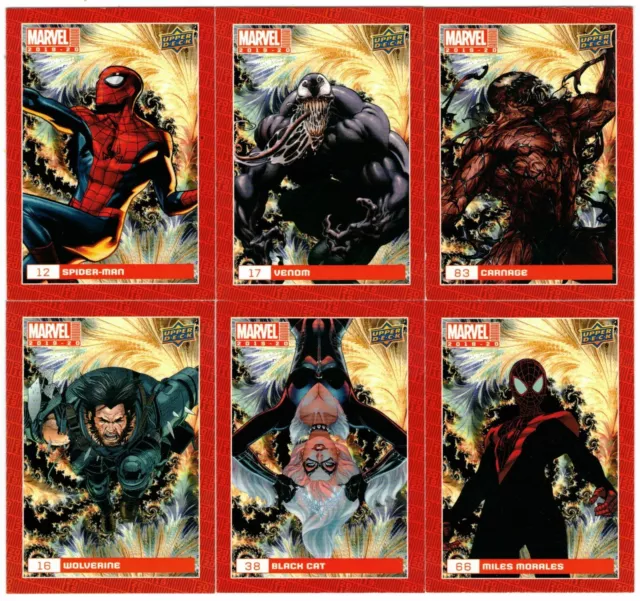 2019-20 2020 Upper Deck Marvel Annual Fractal Parallel ePack Exclusive You Pick