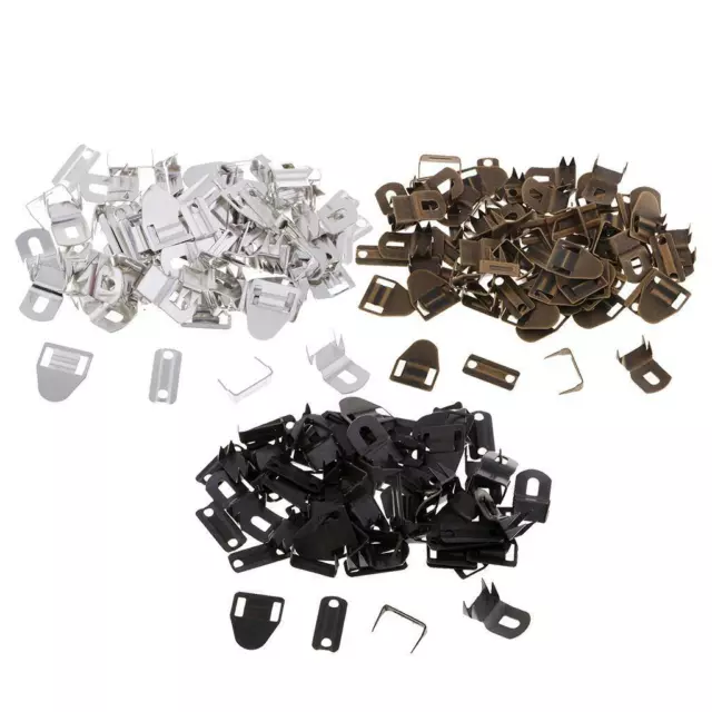 20 Sets Metal No Sew Hook and Bar Closures Fastener for Trousers Skirt Dress DIY