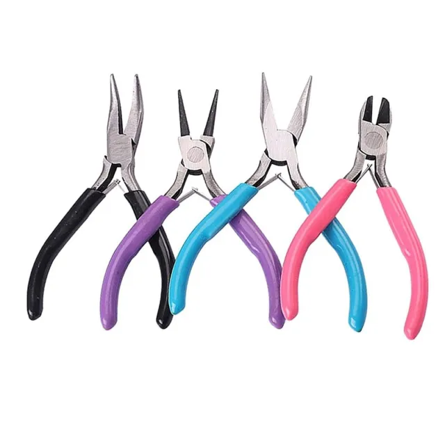 4 Pack Jewelry Pliers Jewelry Making Pliers Tools Kit for Wire Wrapping6685