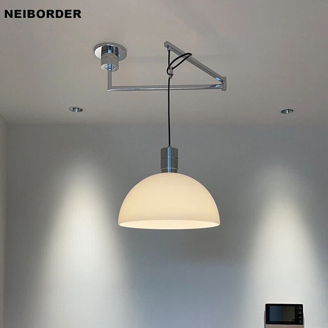 Adjustable Swing Arm Chandelier Dining Table Ceiling Light Modern Hanging Lamp