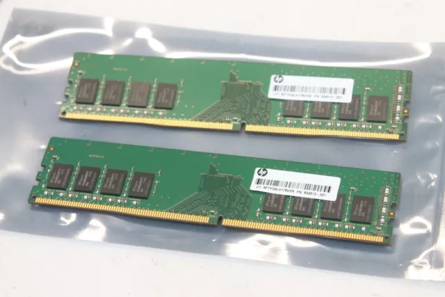 SK HYNIX / HP .. 16Gb DDR4 (2x8) PC4-2400T-UA2-11 / 854913-001 pour Z440 ....