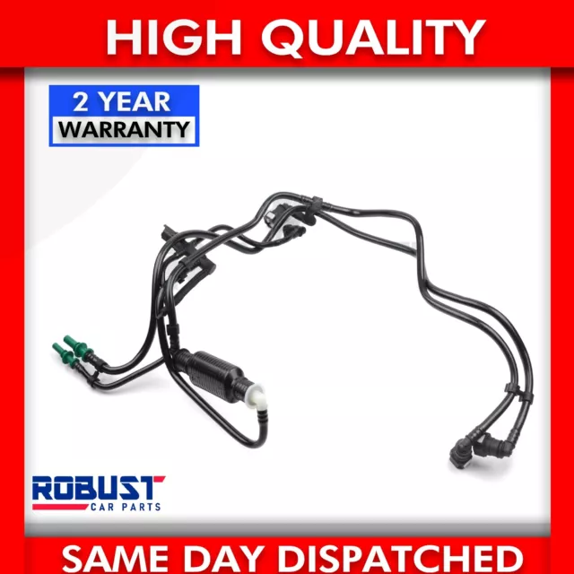 FOR PEUGEOT CITROEN 1.6 HDi FUEL HOSE HARNESS PIPES & HAND PRIMER PUMP 1574T5