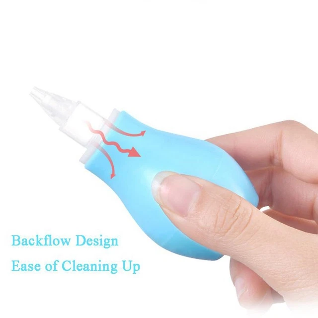 Práctico aspirador nasal aspirador seguro aspirador aspirador 8x3,5 cm inhalar