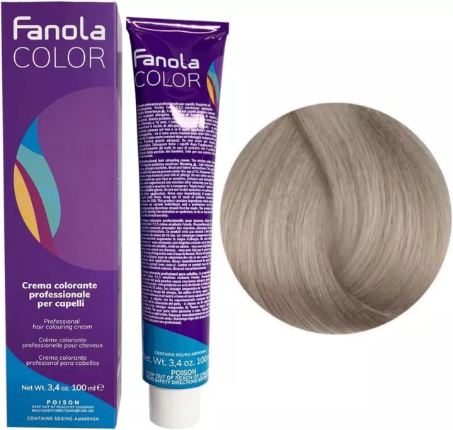 Fanola Cream Colore Colouring Cream 9.13 Very Light Blonde Beige 100 ml