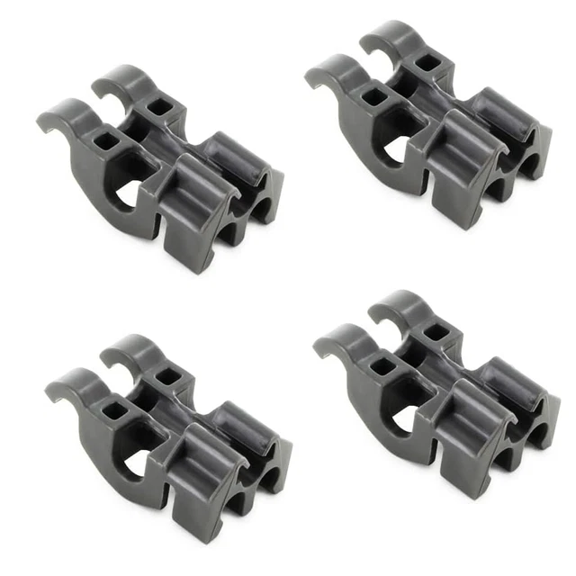 4 X FOR Whirlpool Ignis Dishwasher Lower Basket Bearing Clip