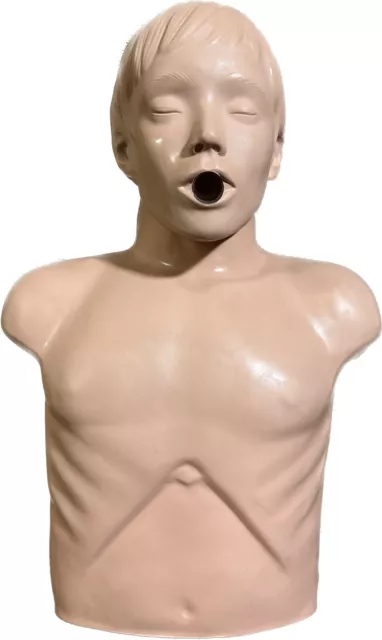 SIMULAIDS SANI-MAN Adult Training CPR Manikin Torso Nursing EMT Trainer Clean SIMULAIDS SANI-MAN Adult Training CPR Manikin Torso Nursing EMT Trainer Clean