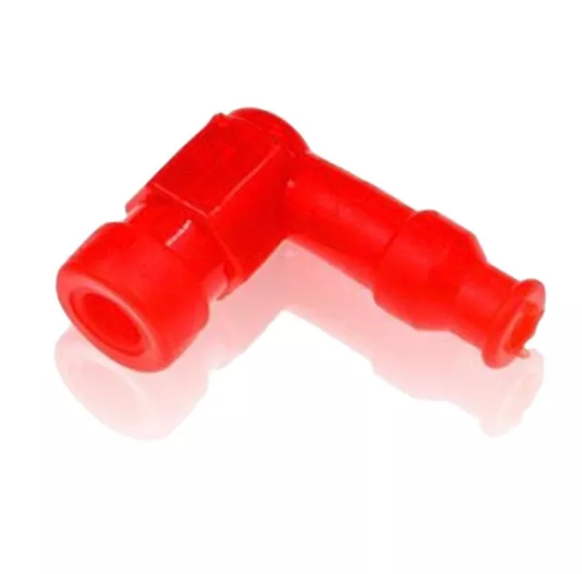 Pit Bike Spark Plug Ht Cap Racing Performance Ignition Coil Cover Waterproof Red