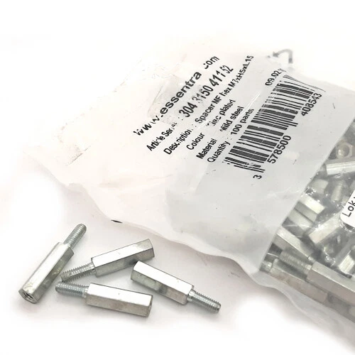 [25pz] 304315041152 M3x5x15 distanziatore esagonale
