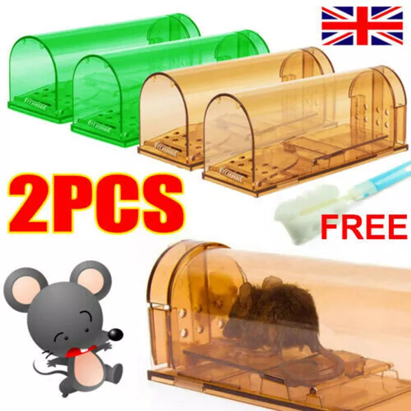 Humane Mouse Trap Rodent Live Catch Pest Rat Cage No Kill Reusable High Quality