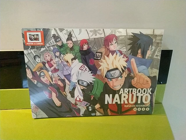 COFFRET COLLECTOR ARTBOOK Naruto Masashi Kishimoto Kana Naruto Uzumaki