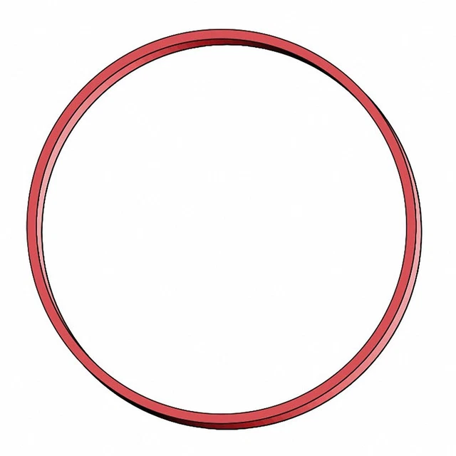 5x Gummiringe Gummibänder Ø  80mm 1mm in rot ca. 1600 Stk. 1000 gr.- 1 kg.