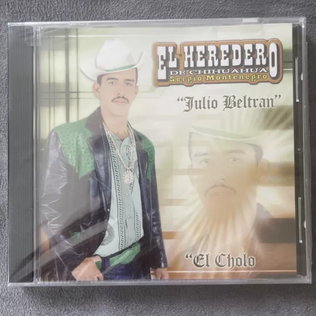El Heredero De Chihuahua Sergio Montenegro CD 💿 (Original) Nuevo Sellado New
