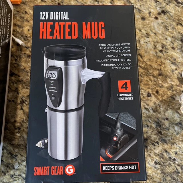 smart gear 12V digital heated mug