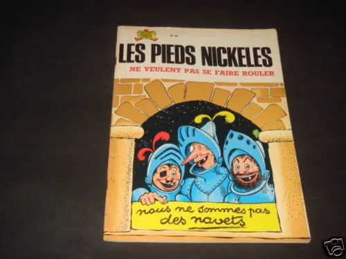 Pellos Les Pieds Nickelés N°38 Ne Veulent Pas Se Faire Rouler Edition De 1975