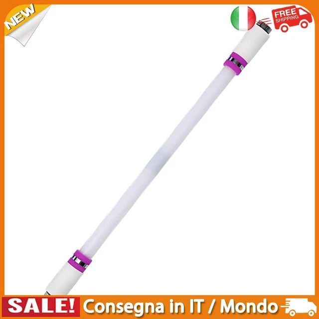 IT Spinning Rotating Pen - LED Rolling Finger Pen Anti Slip No Refill (Purple)
