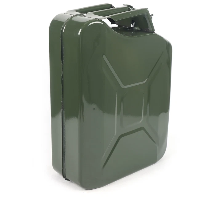 FUEL CAN 5GALLON Fuel Can Gas Steel Tank Army Green 20L Can Steel w