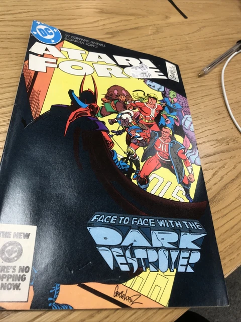 Atari Force Comic. May 1984. DC Comic. Face To Face With The Dark Destroyer.