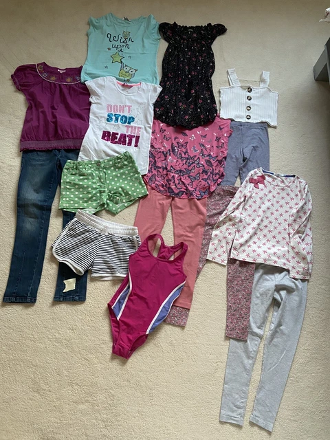 Girls Clothes Bundle Age 9-10 Years Useful for Summer 15 items