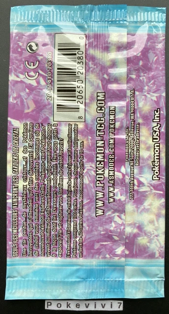 BOOSTER Block EX Pokemon EX CRYSTAL GUARDIANS Video / Empty / Open / NO CARDS! 2