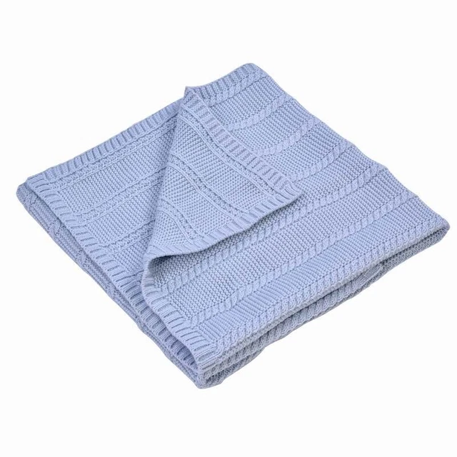 Baby Blanket and Beanie Set, Baby Boy and Girl Blanket Wrap, Infa...
