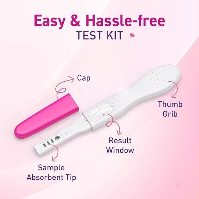 Kit de prueba de embarazo de un solo paso Advance Rapid, dispositivo con... 3