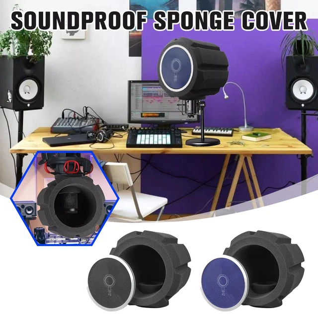 F2 Microphone Screen Acoustic Filter Sponge Windscreen To Filter Vocal