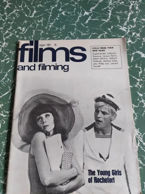 FILMS and FILMING Magazine AUGUST 1967 Plays on Film Soviet Cinema Stylists