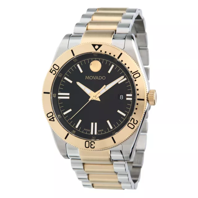 Movado 0607437 Men's Movado Sport Two-tone Quartz Watch