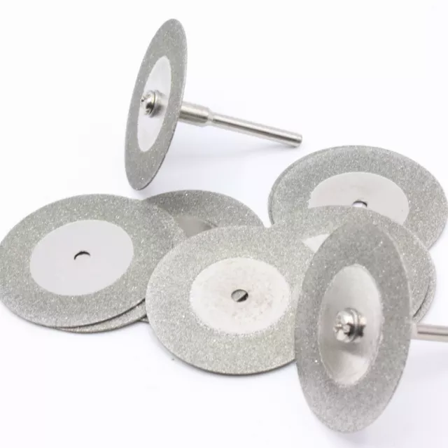 10x Mini- Diamant Ø 22, 35, 50 MM pour Dremel Proxxon Schleifgeräte 2