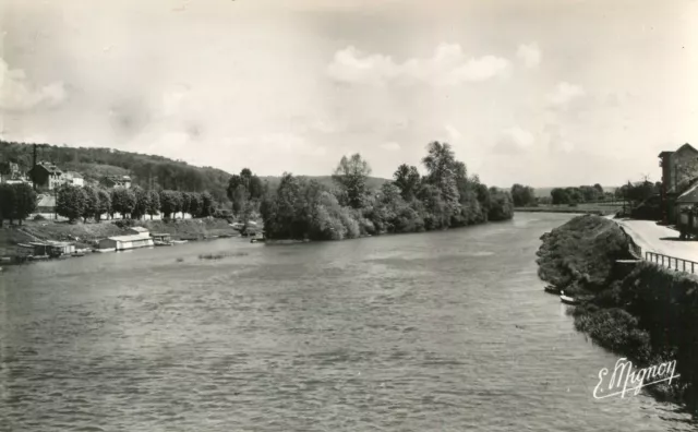 LA FERTE SOUS JOUARRE card Les bords de la Marne La Pointe de l'île