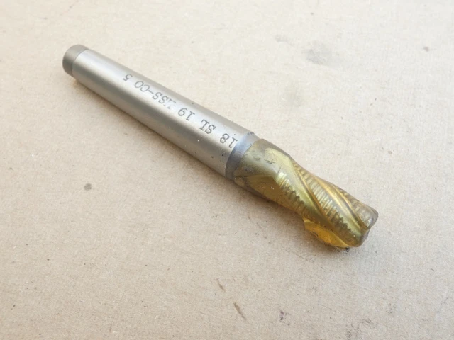 1 fraise 2 taille semi finition cone morse 1 diamètre 8 x 20mm HSS  (30)