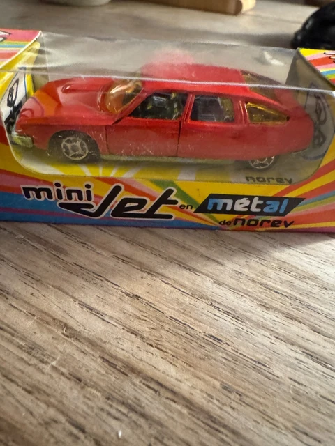 Miniature NOREV Mini Jet - Citroën CX - Jaune - En Boîte - Occasion
