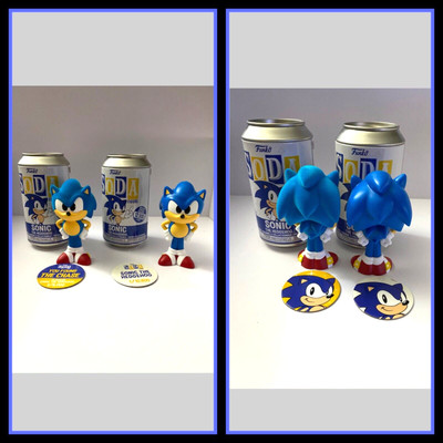 flocked sonic the hedgehog