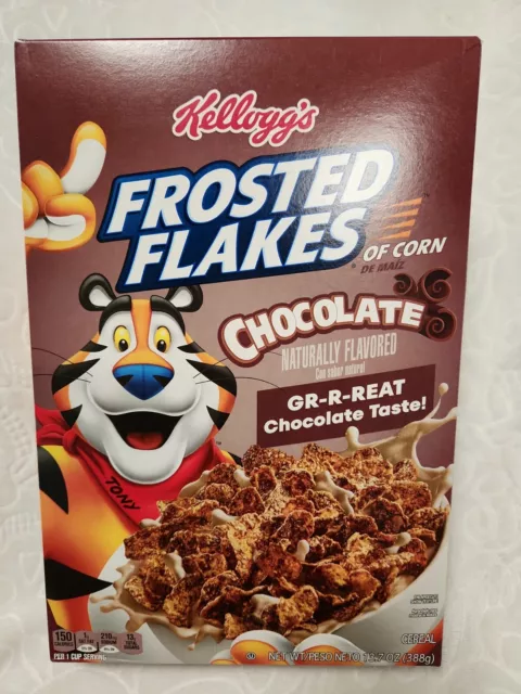 Frosted Flakes of Corn Chocolate Cereal 13.7 oz Kellogg's