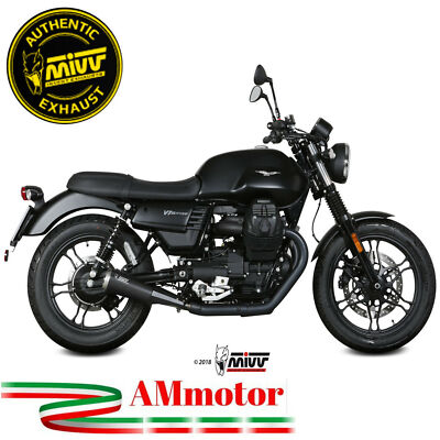 IXIL TERMINALE IXIL/iRON HEAD NERO PER MOTO GUZZI V7 III 2017-2020 