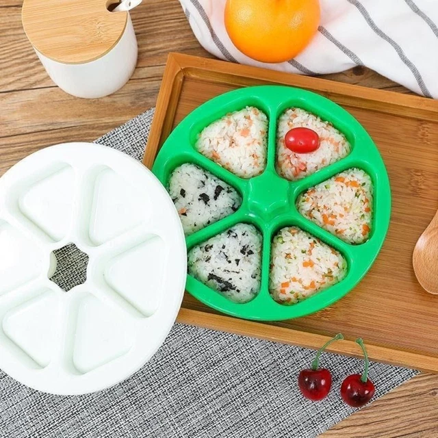 Food Press Decorating Frame Rice Ball Maker Onigiri Triangular Form Sushi Mold