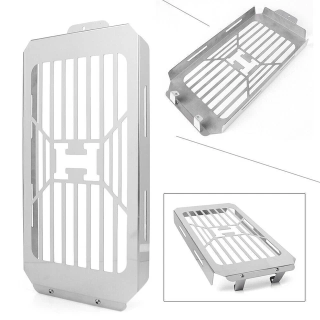 1PC Front Radiator Protector Guard Cover For Honda VTX1800 CFNRST Silver