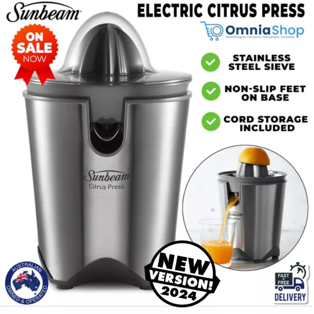 SUNBEAM ELECTRIC JUICE Press Juicer Citrus Orange Lime Juicing Machine Tool 78.97 PicClick AU